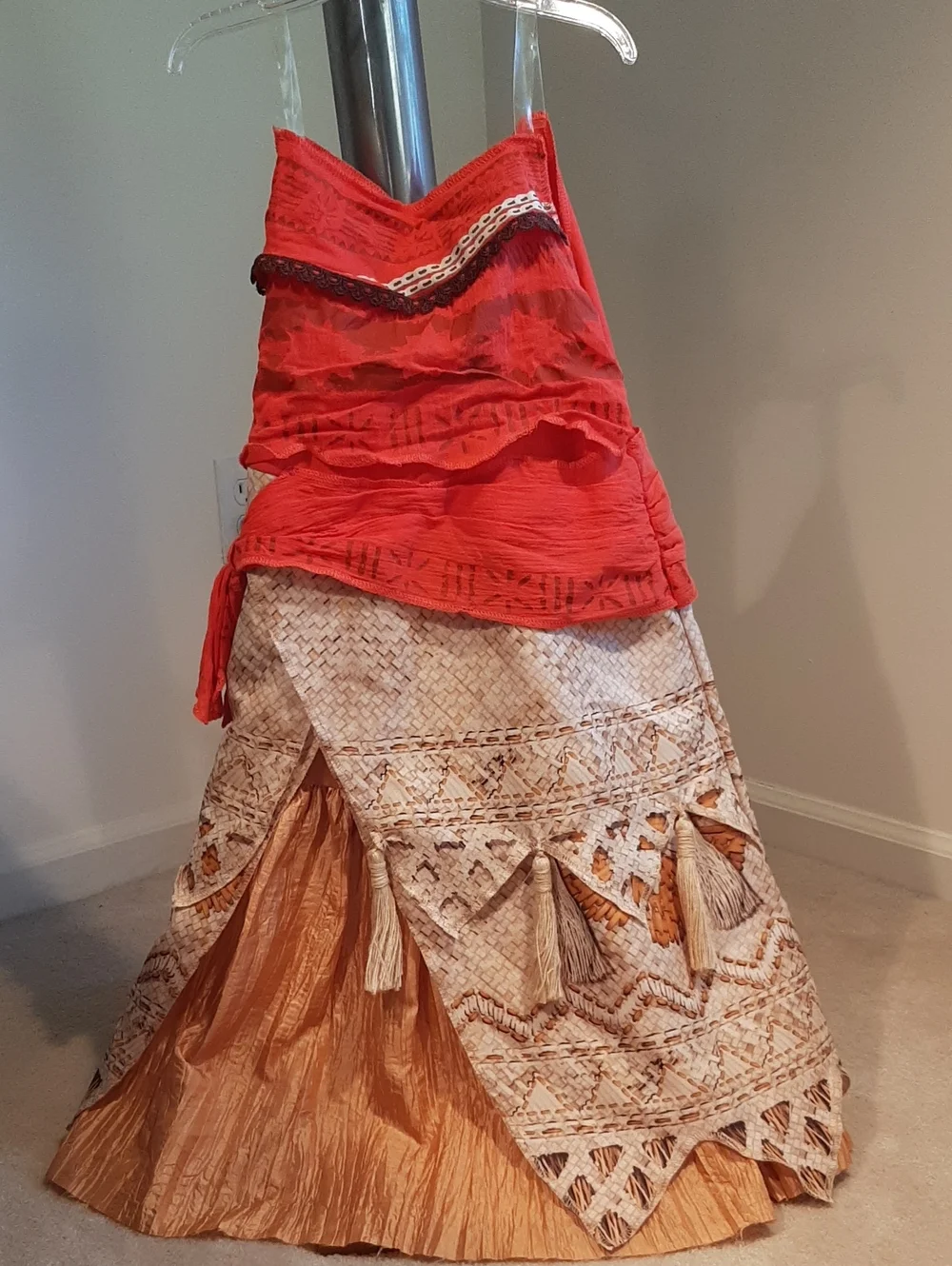 Disney Moana Costume Size M(7-8)
